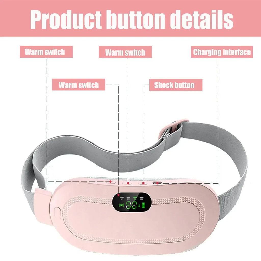 Ceinture chauffante & massante — réconfort pendant vos cycles