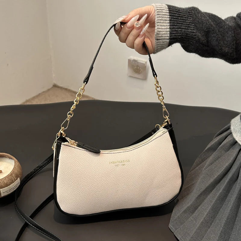 Sac Croissant Bandoulière Femme – Demi-Lune Tendance