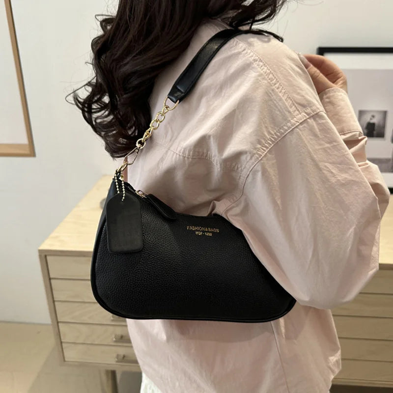 Sac Croissant Bandoulière Femme – Demi-Lune Tendance