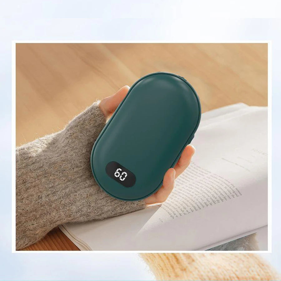 Chauffe-Mains USB Rechargeables – Lot de 2