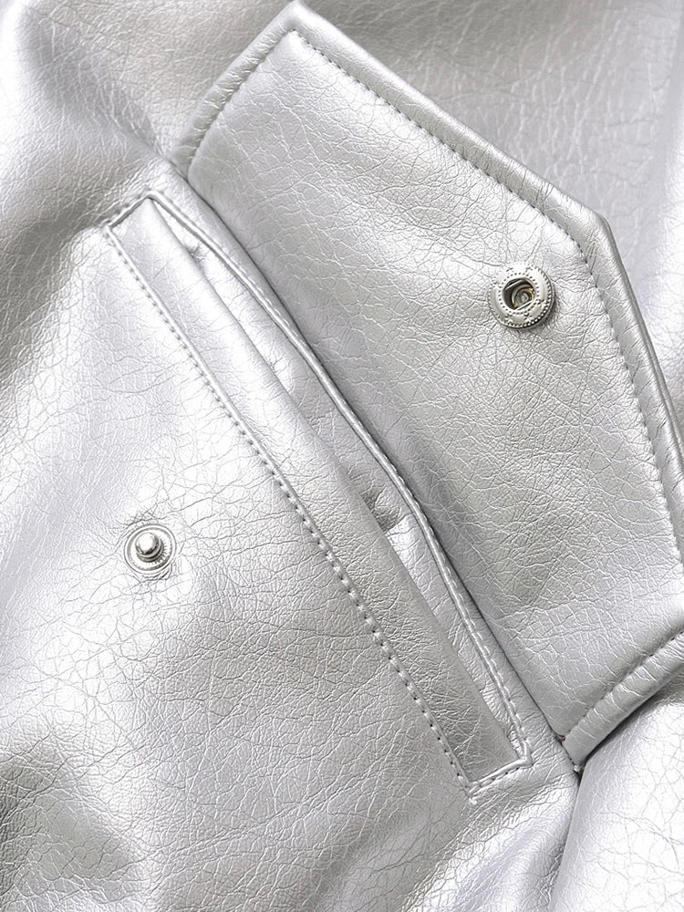 Perfecto vintage ample en simili cuir premium