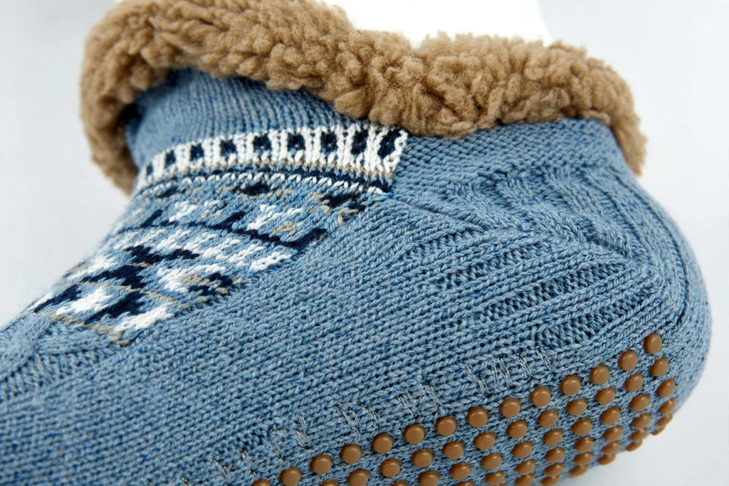 Chaussettes-Chaussons Pilou Pilou – Douceur, Chaleur & Antidérapant